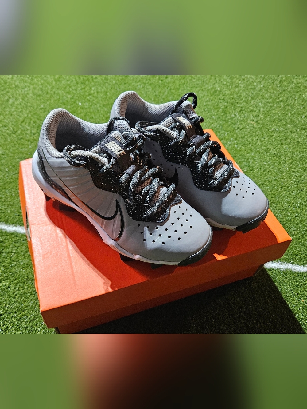 Nike Little Kids Baseball Cleats Alpha Huarache 4